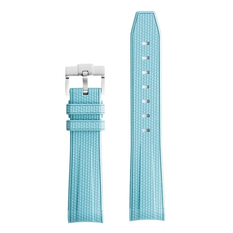 Silicone Strap for Swatch X Omega Moonswatch Stainless Steel Buckle 20mm 22mm Waterproof Band - STRAPS