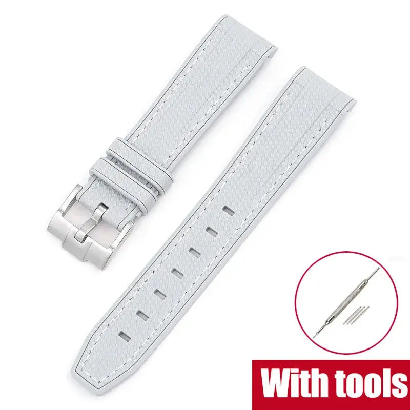 Silicone Strap for Swatch X Omega Moonswatch Stainless Steel Buckle 20mm 22mm Waterproof Band - STRAPS
