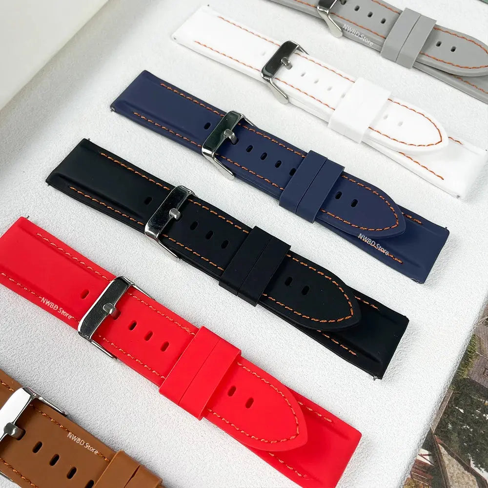 Silicone Strap for TicWatch Pro 2021, Pro 3/GPS, Ultra GPS, GTX, S2, E, E2, E3, GTH, TicWatch 2 - STRAPS