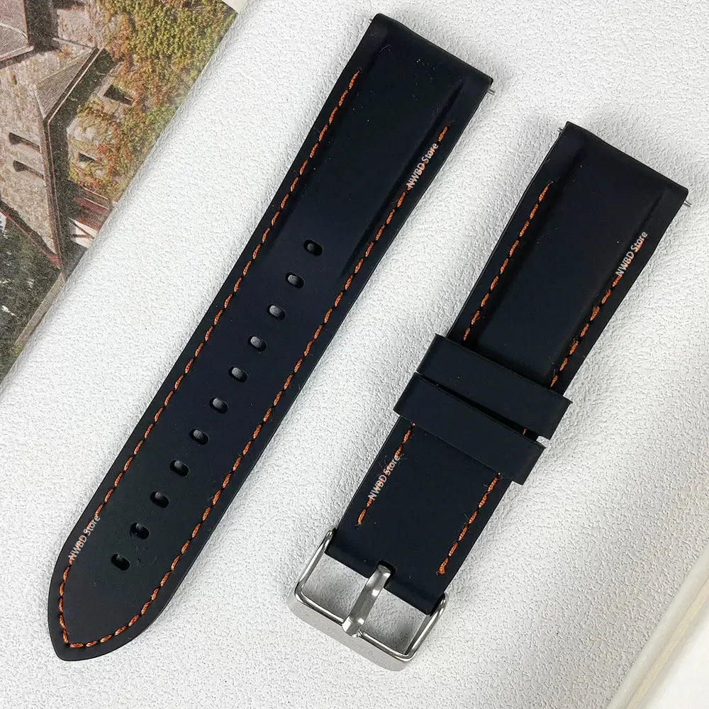 Silicone Strap for TicWatch Pro 2021, Pro 3/GPS, Ultra GPS, GTX, S2, E, E2, E3, GTH, TicWatch 2 - STRAPS