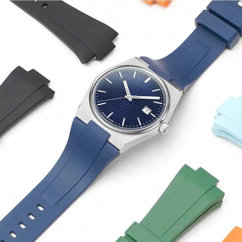 Silicone Strap for Tissot PRX 35MM/40MM Series – Casual Fashion Replacement Band with Quick Release Tool - STRAPS