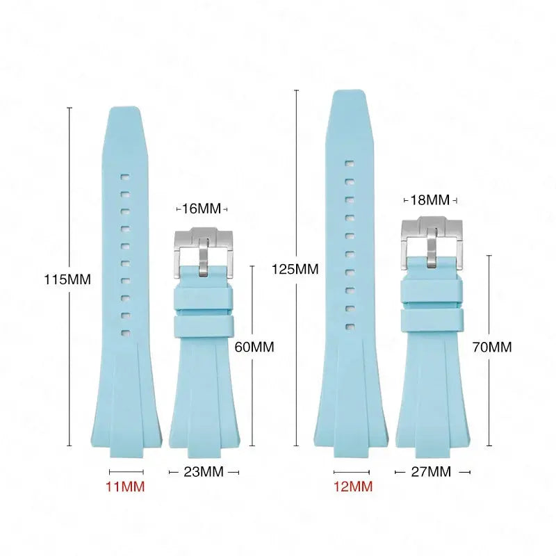 Silicone Strap for Tissot PRX 35MM/40MM Series – Casual Fashion Replacement Band with Quick Release Tool - STRAPS