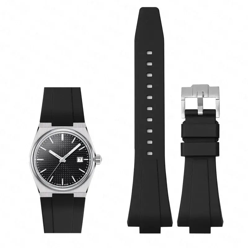 Silicone Strap for Tissot PRX 35MM/40MM Series – Casual Fashion Replacement Band with Quick Release Tool - STRAPS