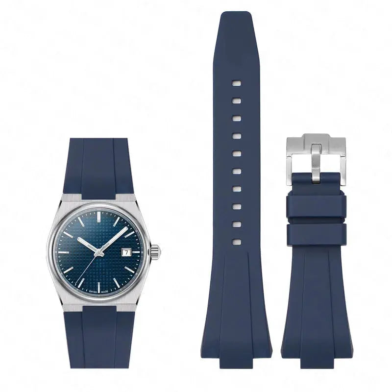 Silicone Strap for Tissot PRX 35MM/40MM Series – Casual Fashion Replacement Band with Quick Release Tool - STRAPS