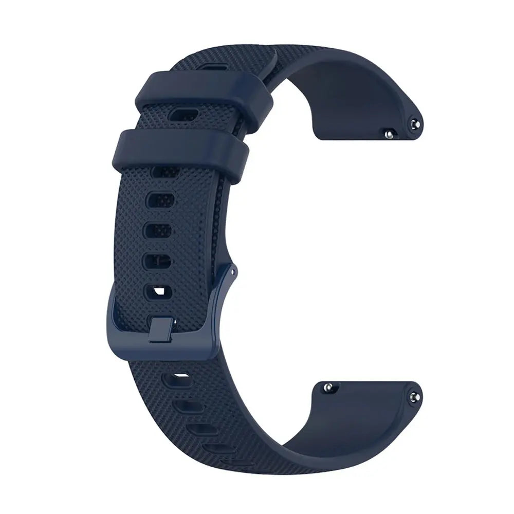 Silicone Watch Band for Garmin Venu, Vivoactive & Forerunner (18mm, 20mm, 22mm) STRAPS