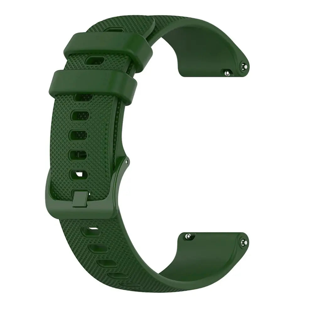 Silicone Watch Band for Garmin Venu, Vivoactive & Forerunner (18mm, 20mm, 22mm) STRAPS