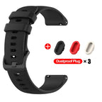 Silicone Watch Band for Garmin Venu, Vivoactive & Forerunner (18mm, 20mm, 22mm) STRAPS