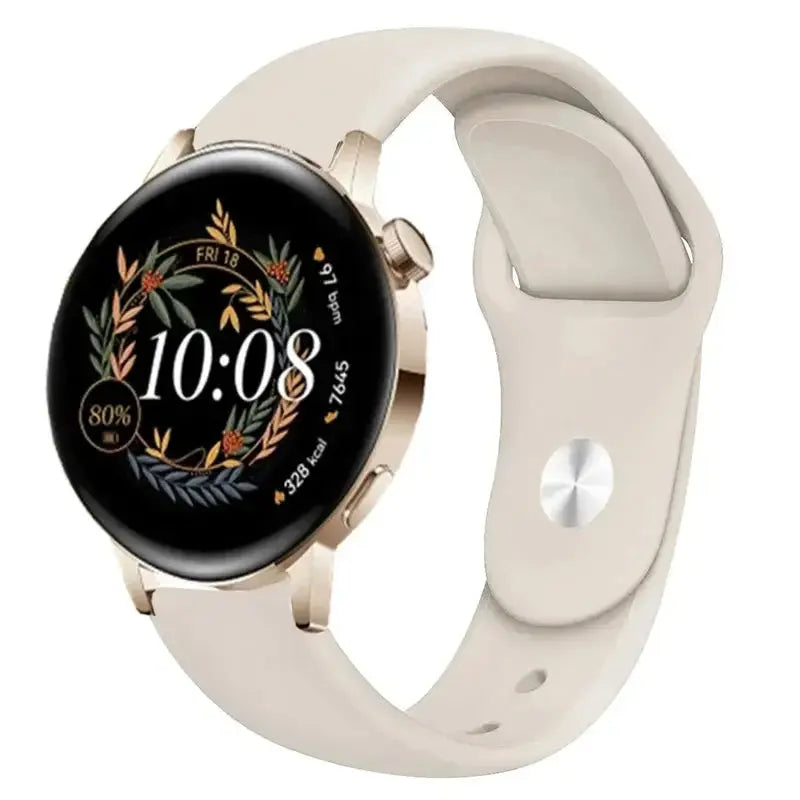 Silicone Watch Band for Huawei Watch GT 3/2/Pro, GT Runner, Watch 3 Pro, Honor 20mm or 22mm - STRAPS