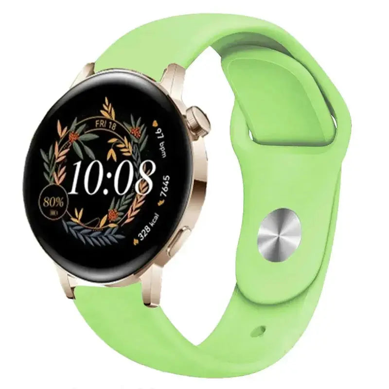 Silicone Watch Band for Huawei Watch GT 3/2/Pro, GT Runner, Watch 3 Pro, Honor 20mm or 22mm - STRAPS
