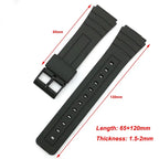 Silicone Watch Strap - 12-22mm - Casio W800H, F91W, AE1200 & More - Resin Bracelet - STRAPS