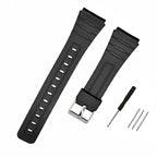 Silicone Watch Strap - 12-22mm - Casio W800H, F91W, AE1200 & More - Resin Bracelet - STRAPS