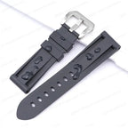 Silicone Watch Strap for Panerai, Omega, Casio – 20mm, 22mm, 24mm, 26mm Band with Metal Pin Buckle STRAPS