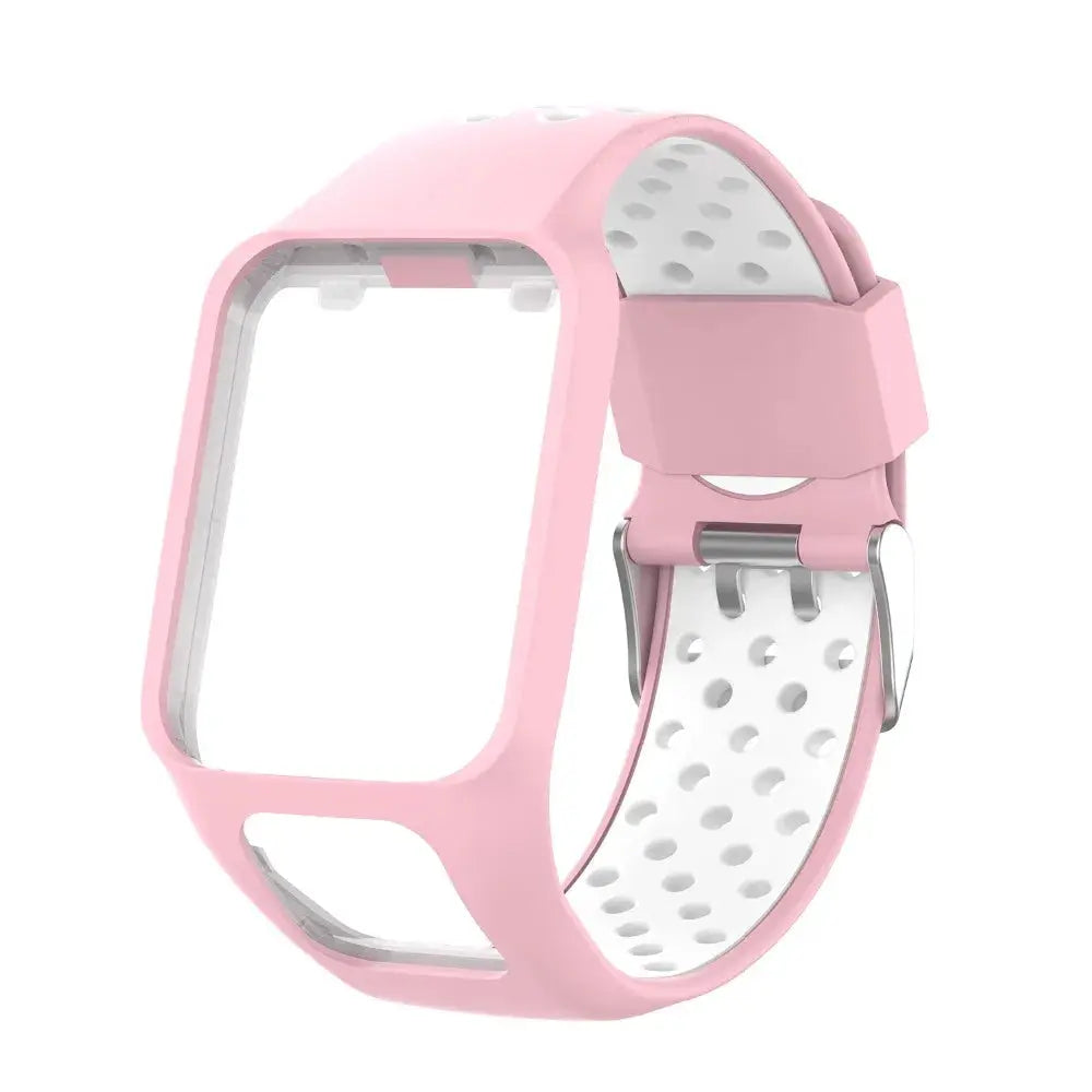 Silicone Watch Strap for TomTom Adventurer, Spark, Golfer, Runner Models – Replacement Band - STRAPS