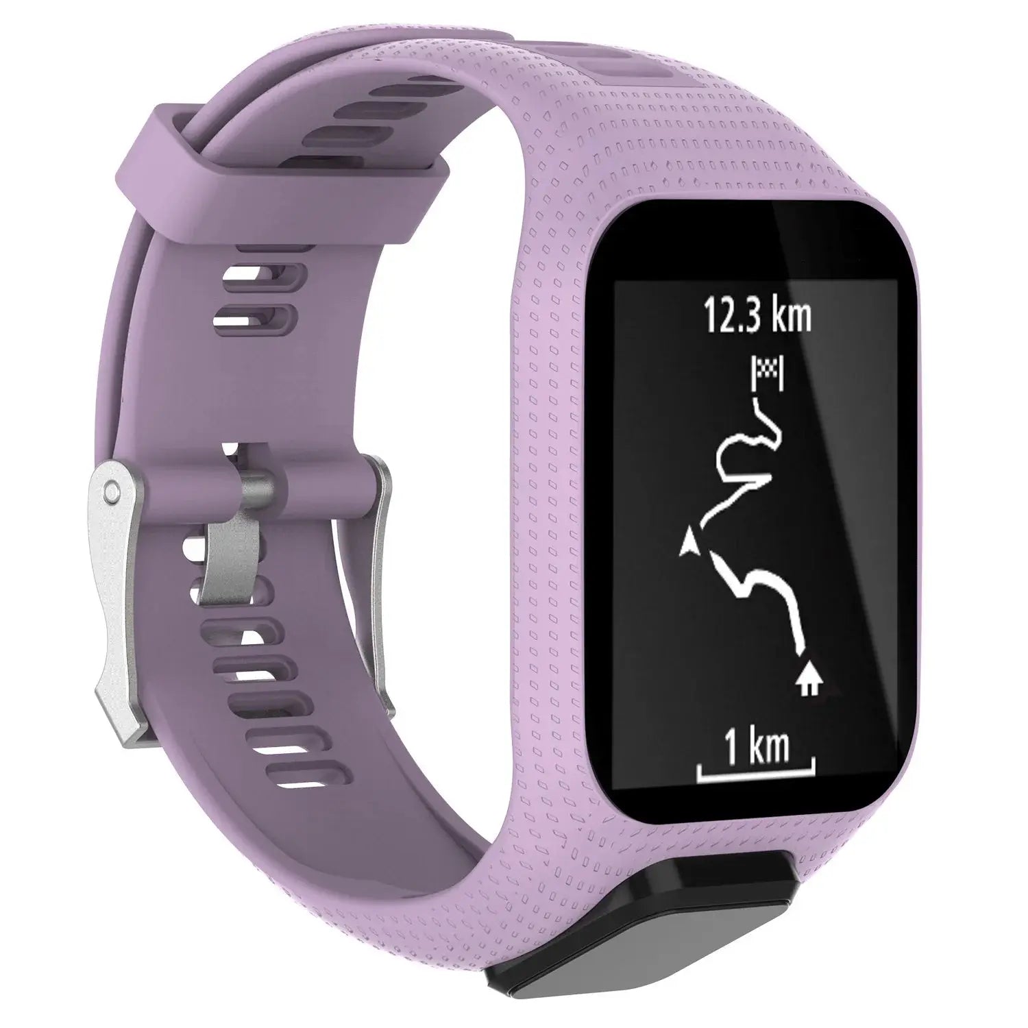 Silicone Watch Strap for TomTom Adventurer, Spark, Golfer, Runner Models – Replacement Band - STRAPS