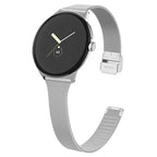 Slim Milanese Stainless Steel Strap for Google Pixel Watch 2/1 – No Gap Mesh Band STRAPS