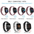 Slim Silicone Strap for Fitbit Versa 3/4, Sense & Sense 2 – Lightweight & Comfortable - STRAPS