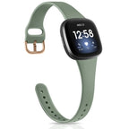 Slim Silicone Strap for Fitbit Versa 3/4, Sense & Sense 2 – Lightweight & Comfortable - STRAPS