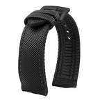 Soft Nylon Fluoro Rubber Watchband for Breitling, Citizen, Tissot, Omega – 20mm, 22mm, 23mm, 24mm STRAPS
