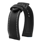 Soft Nylon Fluoro Rubber Watchband for Breitling, Citizen, Tissot, Omega – 20mm, 22mm, 23mm, 24mm STRAPS