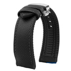 Soft Nylon Fluoro Rubber Watchband for Breitling, Citizen, Tissot, Omega – 20mm, 22mm, 23mm, 24mm STRAPS