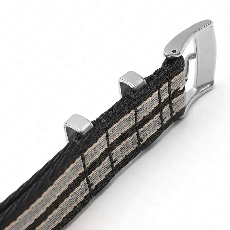 Soft Nylon Strap for Omega Seamaster 007 & Seiko Prospex - Military Canvas Watch Band - STRAPS