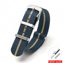 Soft Nylon Strap for Omega Seamaster 007 & Seiko Prospex - Military Canvas Watch Band - STRAPS