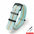 Soft Nylon Strap for Omega Seamaster 007 & Seiko Prospex - Military Canvas Watch Band - STRAPS