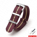 Soft Nylon Strap for Omega Seamaster 007 & Seiko Prospex - Military Canvas Watch Band - STRAPS