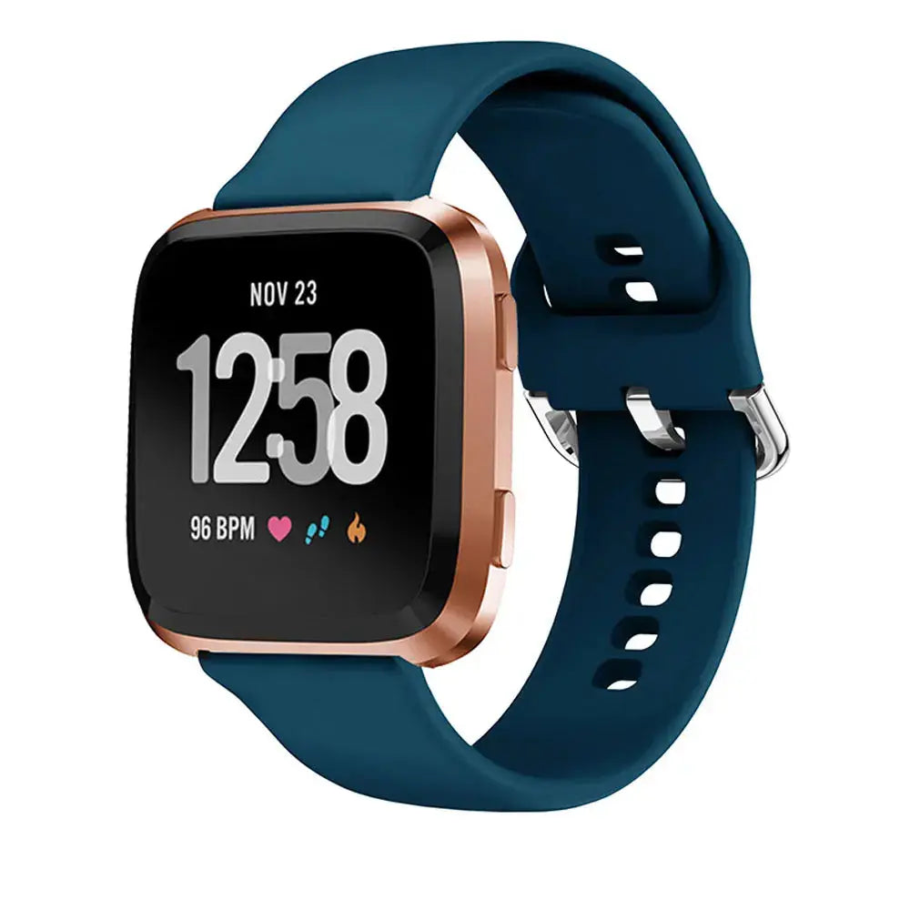 Soft Silicone Band for Fitbit Versa/Versa 2, Replacement Wristband Accessory - STRAPS