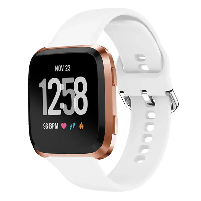 Soft Silicone Band for Fitbit Versa/Versa 2, Replacement Wristband Accessory - STRAPS
