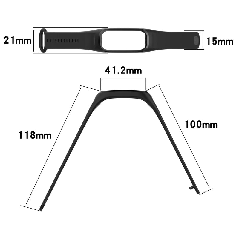 Soft Silicone Replacement Strap for OnePlus Band / OPPO Band – Comfortable and Durable STRAPS