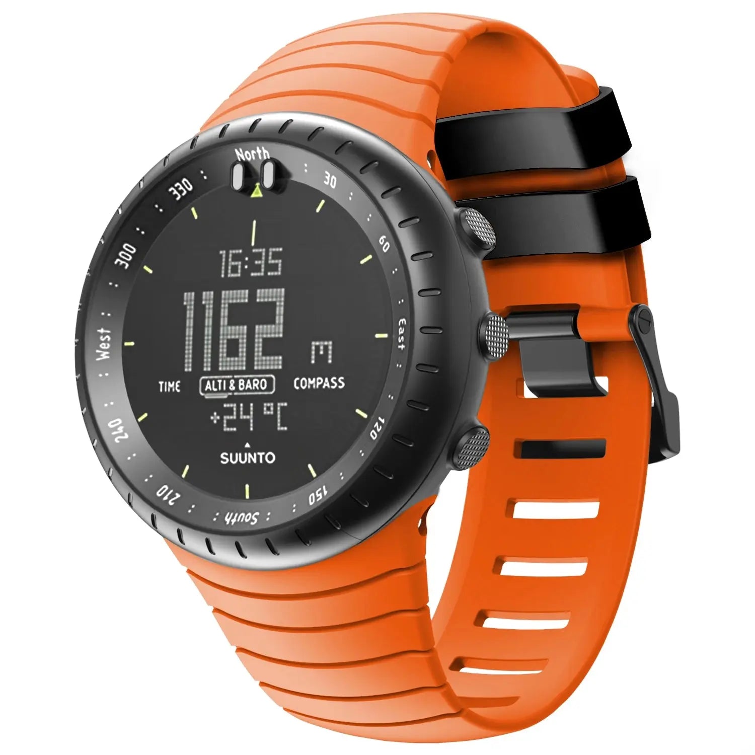 Soft Silicone Replacement Strap for Suunto Core Frontier/Classic Smart Watch - STRAPS