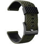 Soft Silicone Sports Watchband Replacement for Suunto 7/9, 9 Baro, Spartan, and GPS - STRAPS