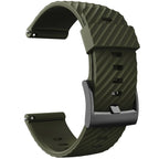 Soft Silicone Sports Watchband Replacement for Suunto 7/9, 9 Baro, Spartan, and GPS - STRAPS