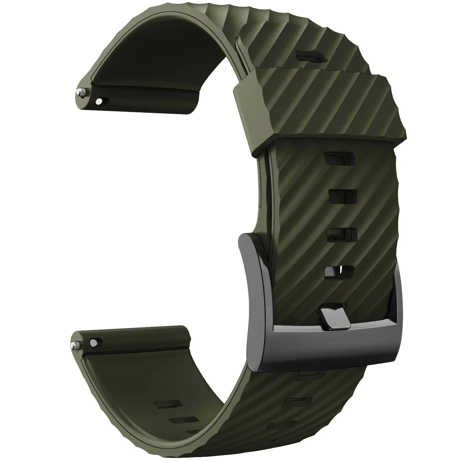 Soft Silicone Sports Watchband Replacement for Suunto 7/9, 9 Baro, Spartan, and GPS - STRAPS