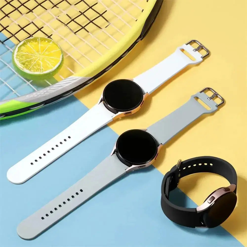 Soft Silicone Strap for Samsung Galaxy Watch 6/5/4 Series (20mm) - STRAPS