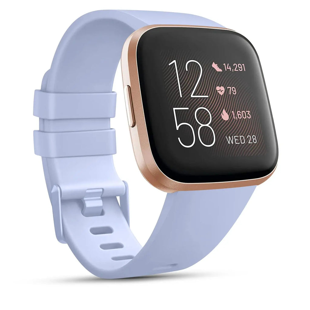 Soft TPU Watch Band for Fitbit Versa 1, Versa 2, Versa Lite, SE – Sport Bracelet Replacement TOBFIT