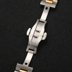 Solid Stainless Steel Watch Band 12-22mm Curved Arc Link Bracelet - STRAPS