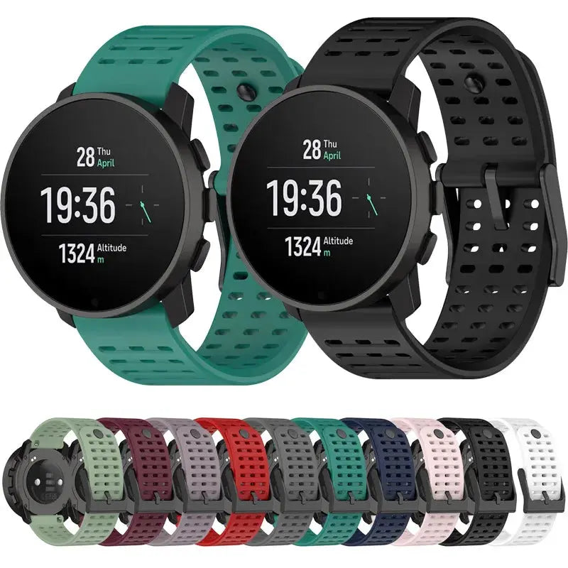 Sport Silicone Replacement Strap for Suunto Vertical/Suunto9 Peak Pro/Suunto5 Peak - STRAPS