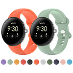Sport Strap for Google Pixel Watch – Silicone Active Bands Replacement Wristband Bracelet EUOU