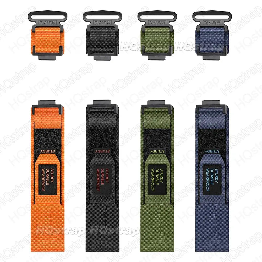 Sports Nylon Loop Band for Casio G-SHOCK - 22mm Breathable Watch Strap for Men & Women HQstrap