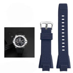Sports Watch Band for Casio G-SHOCK GST-B400 - Silicone Resin, Waterproof - STRAPS