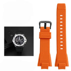 Sports Watch Band for Casio G-SHOCK GST-B400 - Silicone Resin, Waterproof - STRAPS