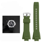 Sports Watch Band for Casio G-SHOCK GST-B400 - Silicone Resin, Waterproof - STRAPS