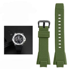 Sports Watch Band for Casio G-SHOCK GST-B400 - Silicone Resin, Waterproof - STRAPS