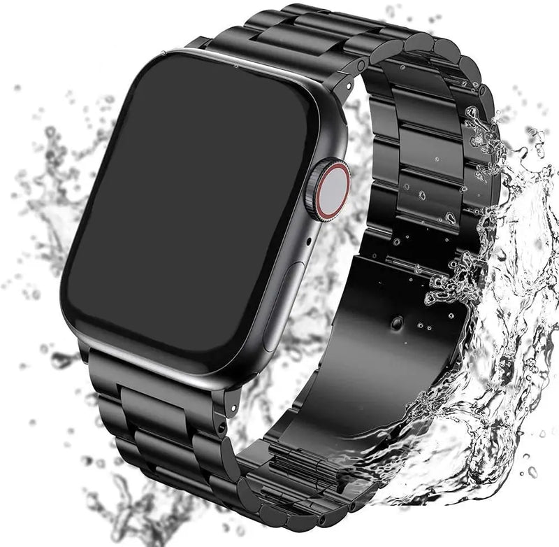 Stainless Steel Bracelet for Apple Watch Strap Ultra Series 9 10 SE 49/46/45/44/42/41/40mm - STRAPS