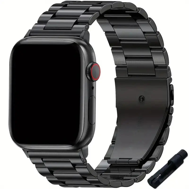 Stainless Steel Bracelet for Apple Watch Strap Ultra Series 9 10 SE 49/46/45/44/42/41/40mm - STRAPS