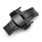 Stainless Steel Butterfly Buckle Watch Band 10-24mm, Polished Clasp V1-V9 - STRAPS