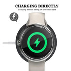 Stainless Steel Case Band for Google Pixel Watch 2/1 – Full Protective Cover & Metal Strap STRAPS