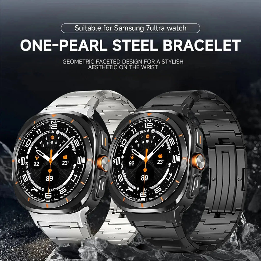 Stainless Steel Metal Band for Samsung Galaxy Watch Ultra 47mm / Watch 7 47mm - STRAPS